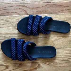 Rothy’s Blue Knit Sandal